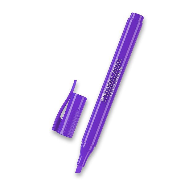 Psací potřeby - Zvýrazňovač Faber-Castell Textliner 38 fialový