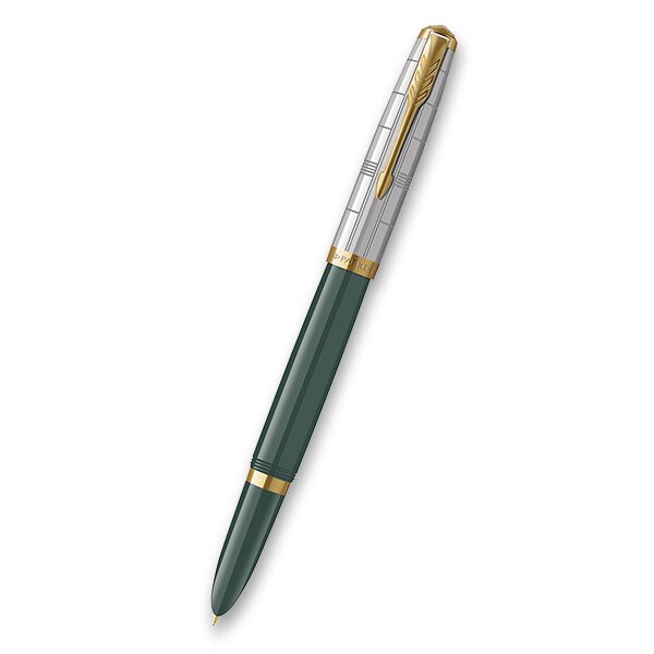 Psací potřeby - Parker 51 Premium Forest Green GT plnicí pero hrot M