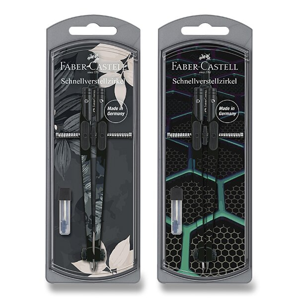 Psací potřeby - Kružítko Faber-Castell Future Look mix barev