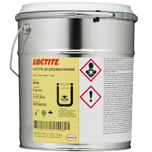 Loctite - Loctite UK 8303 B60/UK 5400 - 9 kg polyuretanové lepidlo Macroplast