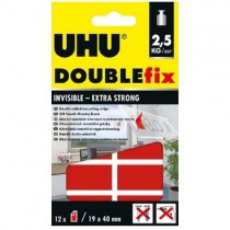 UHU FIX transparentní páska 12 dílků