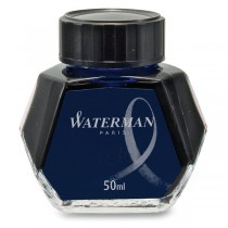 Lahvičkový inkoust Waterman modročerný