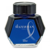 Lahvičkový inkoust Waterman tmavě modrý