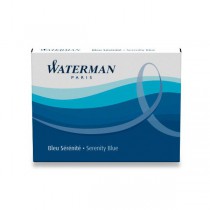 Inkoustové bombičky Waterman standardní modročerné