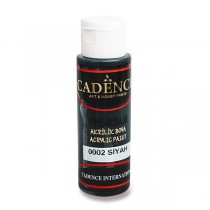 Akrylové barvy Cadence Premium černá