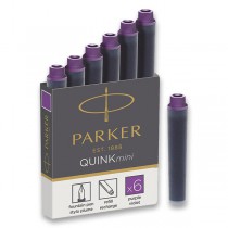 Inkoustové mini bombičky Parker fialové
