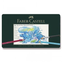 Akvarelové pastelky Faber-Castell Albrecht Dürer plechová krabička, 36 barev