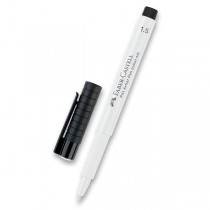 Popisovač Faber-Castell Pitt Artist Pen 1,5 mm, bílý