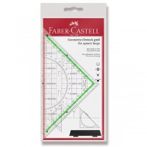 Multifunkční trojúhelník Faber-Castell TEKA s úchytem