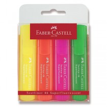 Zvýrazňovač Faber-Castell Textliner 1546 4 kusy