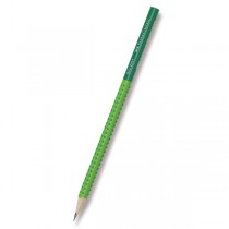 Grafitová tužka Faber-Castell Grip 2001 Two Tone zelená