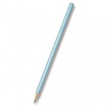 Grafitová tužka Faber-Castell Sparkle - perleťové odstíny tyrskysová