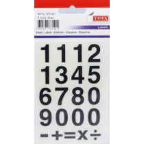 Etikety čísla STC-421 13x20 32ks