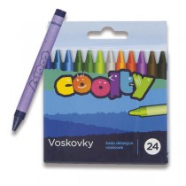 Voskovky Coolty 24 barev