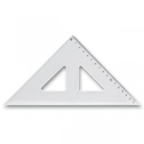 Trojúhelník s ryskou 16 cm