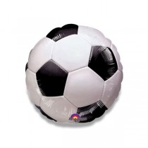 Fóliový party balónek kulatý - fotbal míč