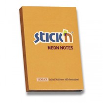 Samolepicí bloček Hopax Stick’n Notes Neon oranžový