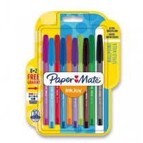 Kuličková tužka PaperMate InkJoy 100 sada 10 barev