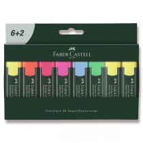 Zvýrazňovač Faber-Castell Textliner 48 8 kusů