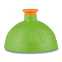 Kompletní víčko Zdravá lahev zelené/ oranžová zátka