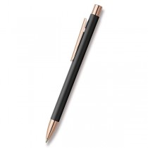 Faber-Castell Neo Slim Metal Black Rosegold kuličková tužka