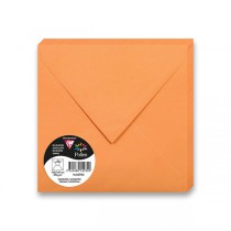 Barevná obálka Clairefontaine oranžová, 165 × 165 mm