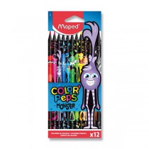 Pastelky Maped Color´Peps Monster 12 barev