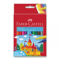 Dětské fixy Faber-Castell Castle 12 barev