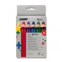 Lamy 3plus pastelky, 6 barev