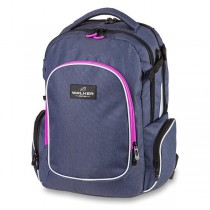 Školní batoh Walker Campus Evo Wizzard Blue Ivy/Pink