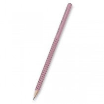 Grafitová tužka Faber-Castell Grip 2001 růžová, tvrdost B (číslo 1)