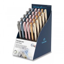Bombičkové pero Schneider Ceod Shiny stojánek 30 ks, mix barev