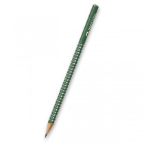 Grafitová tužka Faber-Castell Sparkle - perleťové odstíny výběr barev zelená
