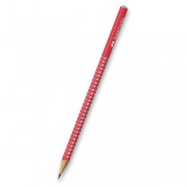 Grafitová tužka Faber-Castell Sparkle - perleťové odstíny výběr barev červená