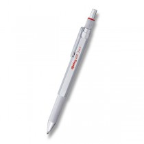 Kuličková tužka Multipen Rotring 600 Silver 3 v 1 3 barvy + mechanická tužka 0,5mm