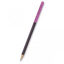Grafitová tužka Faber-Castell Grip 2001 Two Tone tvrdost HB, výběr barev černá/růžová