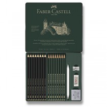 Grafitová tužka Faber-Castell Pitt Monochrome Graphite sada 20 kusů