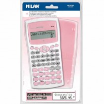 kalkulačka Milan 159110IBGPBL vědecká bílo/růžová