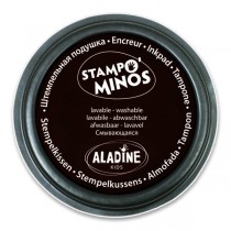 Razítkovací polštářek Aladine Stampo Colors černý
