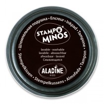 Razítkovací polštářek Aladine Stampo Colors černý