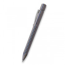 Kuličková tužka Faber-Castell Grip Edition Glam XB výběr barev stříbrná