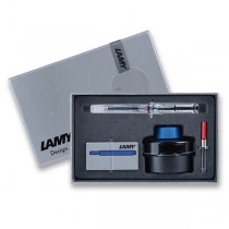 Lamy Vista Transparent plnicí pero, dárková kazeta s konvektorem, inkoustem a bombičkami