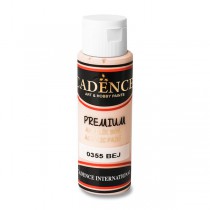 Akrylové barvy Cadence Premium 70 ml, výběr barev béžová