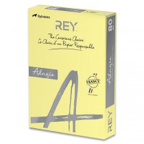 Barevný papír Rey Adagio žlutý, pastel