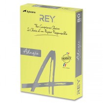 Barevný papír Rey Adagio žlutý, fluo