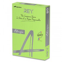Barevný papír Rey Adagio zelený, fluo