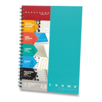 Kroužkový blok Pigna Monocromo Professional A4, čtverečkovaný, 100 listů, mix barev