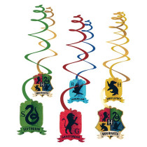 Spirály Harry Potter 6 ks, mix motivů
