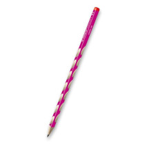 Grafitová tužka Stabilo Easygraph S HB, pro praváky, výběr barev růžová