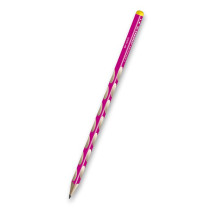 Grafitová tužka Stabilo Easygraph S HB, pro leváky, výběr barev růžová